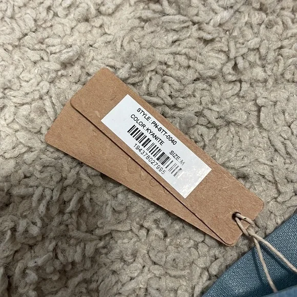 Skims cotton ribbed thong - Picture 5 of 5